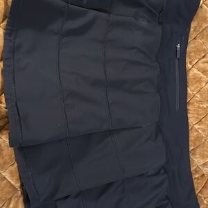 Lululemon Athletica Black Pace Rival Mid Rise Skirt